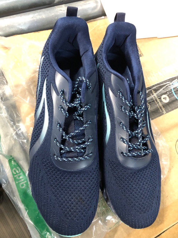 Photo 2 of *USED* APRILSPRING Mens Walking Shoes, Size 47, Navy Blue 