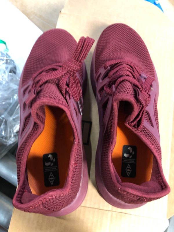 Photo 4 of *USED* Guteidee Women's Running Shoes Athletic Tennis Walking Fashion Sneakers, Size: 9, Maroon 