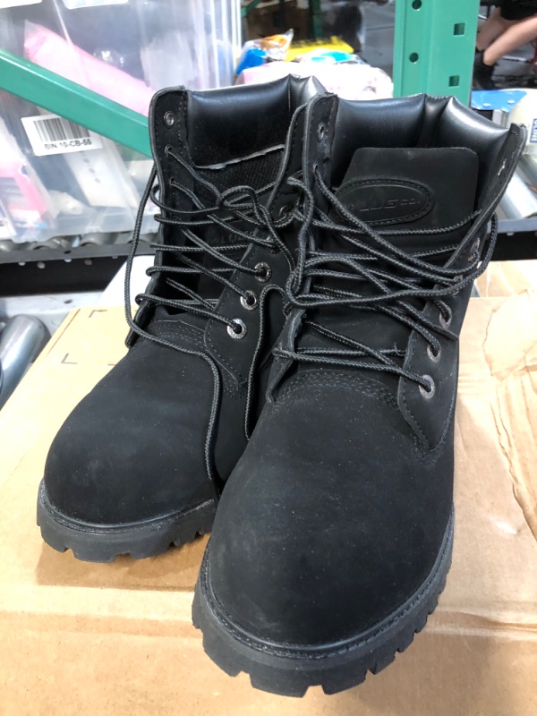 Photo 2 of *USED - IN GOOD CONDITION* Lugz Men's Convoy Fashion Boot, Size: 9 Wide, Black Durabrush