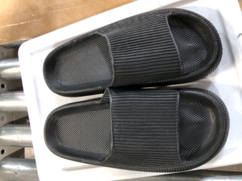 Photo 3 of *USED* Cloud Slippers, Black, Size 42-43