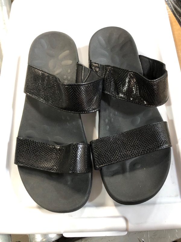 Photo 1 of *USED* Megnya Black Strappy Sandals, Size 40