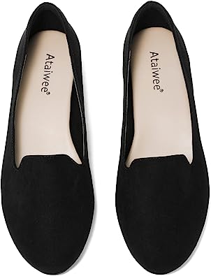 Photo 1 of *USED* Ataiwee Women's Flats Shoes, Black, Size: 6.5W