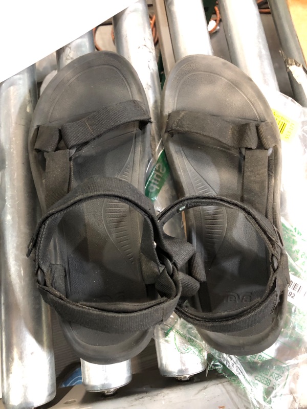 Photo 2 of *USED* Teva Men's Black Sandals, Size: 12