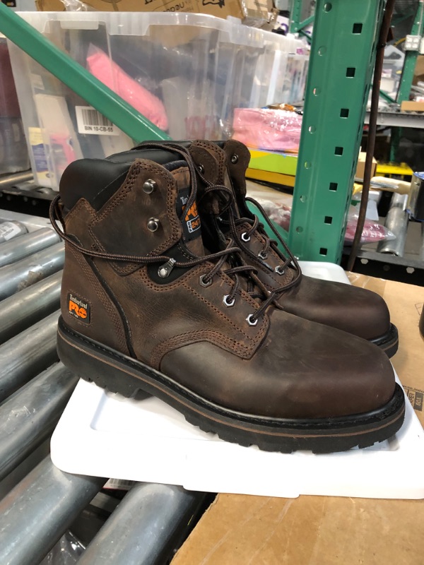 Photo 2 of *USED - IN GOOD CONDITION* Timberland PRO Men's Pit Boss 6 Inch Soft Toe Work Boot, Size: 11, Brown