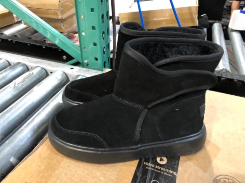 Photo 5 of Women's black Velcro winter boots