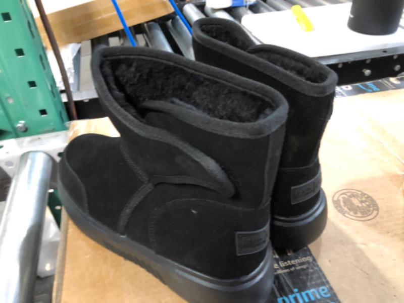 Photo 4 of Women's black Velcro winter boots