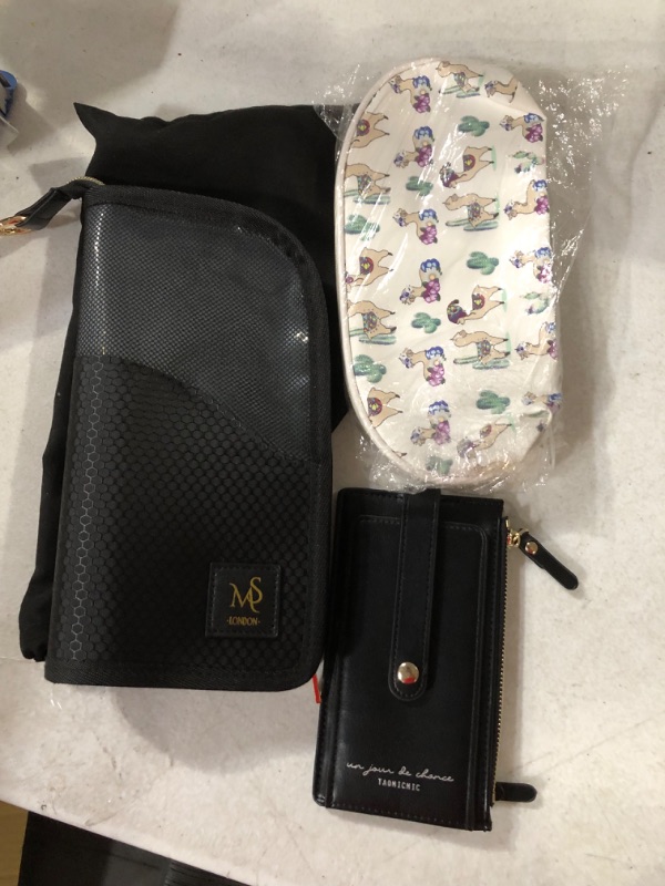 Photo 1 of ASSORTED HAND MAKE-UP BAGS AND WALLET