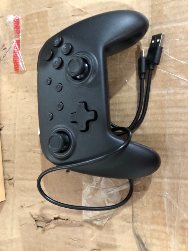 Photo 2 of Switch Pro Controller Compatible with Switch/Switch Lite, with 7 LED Colors/ Motion Control/Dual Vibration/Turbo