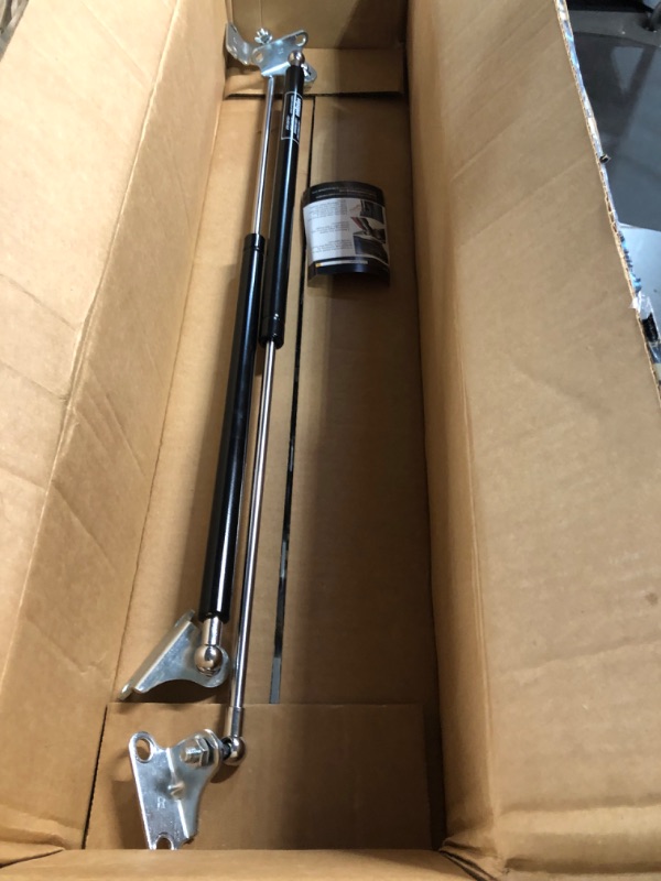 Photo 2 of (2) 20 Inch 80 lbs Gas Prop Lift Springs Rod Struts Heavy Duty Tool Box Lid Top RV Pair 2 - Gas Props