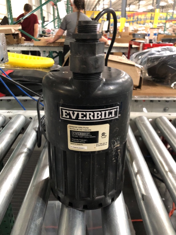 Photo 3 of 1/2 HP Waterfall Submersible Utility Pump