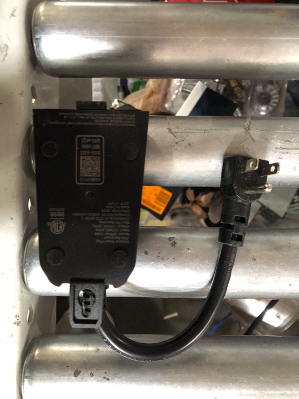 Photo 1 of 15 Amp 120-Volt Smart HubSpace Wi-Fi Bluetooth Outdoor Plug with Single Outlet