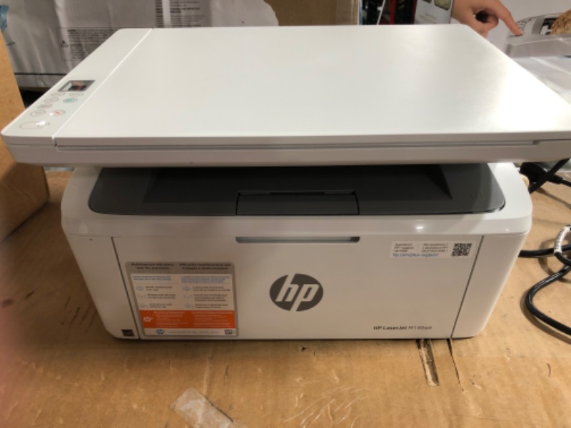 Photo 4 of **SEE NOTES**
HP Laserjet Pro MFP M29w Wireless All-in-One Monochrome Laser Printer White