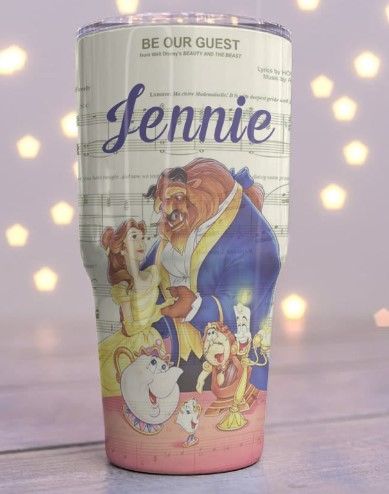 Photo 1 of 2 Beauty and the Beast Tumblers