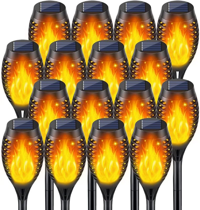 Photo 1 of Upgraded 16Pack Flame Garden Lights Solar Powered