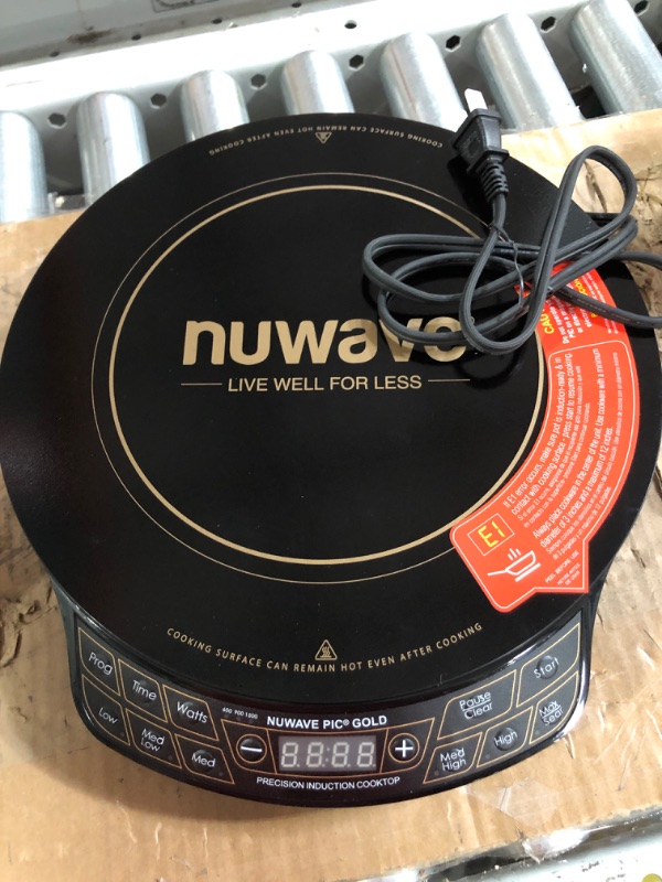 Photo 2 of **item not functional sold for parts**
NUWAVE Gold Precision Induction Cooktop