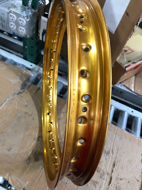 Photo 3 of Excel GEG411 Gold 19" x 2.15" 32 Hole Takasago Rim