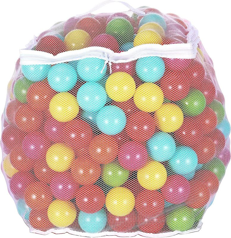 Photo 1 of BalanceFrom 23Inch Phthalate Free BPA Free NonToxic crush Proof Play Balls Pit Balls 6 Bright col