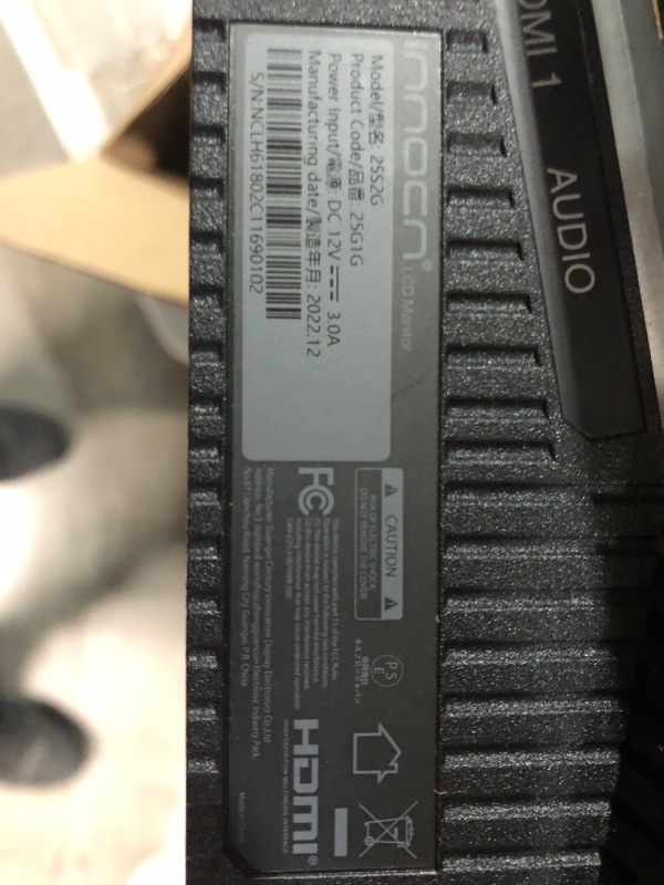Photo 1 of (USED) INNOCN 24.5" Gaming Monitor 