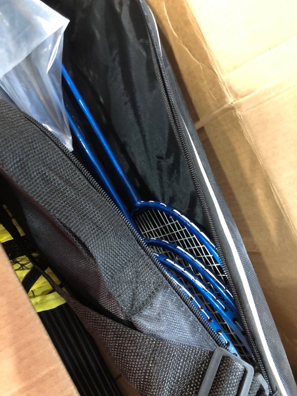 Photo 2 of *SEE NOTES* EASTWOOD Badminton Racket Set of 4 - Semi-Graphite Badminton Racquets, 2 Badminton Racket Bags