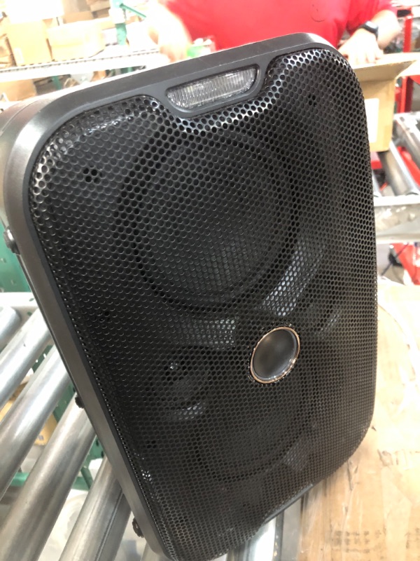 Photo 1 of JBL PartyBox 110 - Portable Party Speaker with Built-in Lights, Powerful Sound and deep bass, Black