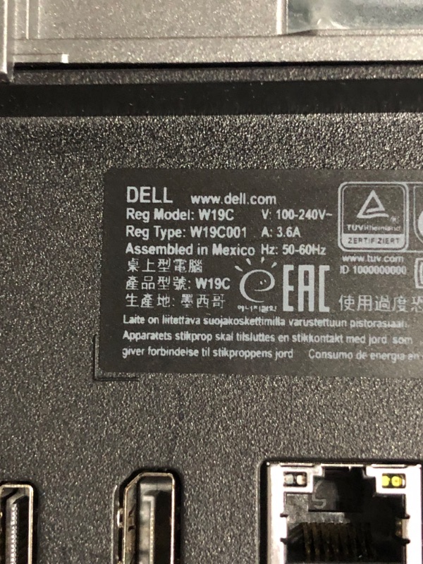 Photo 6 of **PARTS ONLY**
Dell OptiPlex 7470 All-in-One Computer - Intel Core i7-9700 - 16GB RAM - 256GB SSD - 23.8" Display - Desktop (Renewed)