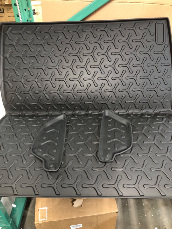 Photo 2 of Naibeve for 2021 2022 2023 Volkswagen ID.4 Trunk Mat Cargo Mat Cargo Liner,Waterproof Rear Trunk Liner Custom Fit for VW ID4 Accessories 2021+ ID.4 Trunk Mat