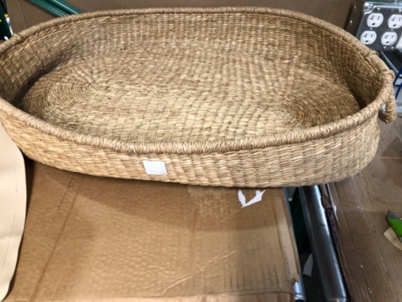 Photo 2 of BEBE BASK Premium Baby Changing Basket - Handmade Natural Rattan Moses Basket - 