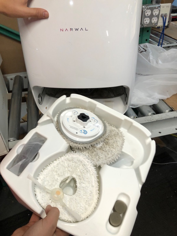 Photo 2 of ***UNTESTED - SEE NOTES***
NARWAL T10 Mop Robot, 4-in-1 Robot Vacuum and Mop with Self Cleaning Station, 