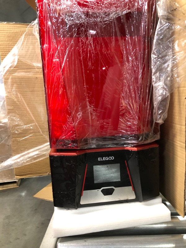 Photo 2 of *SEE NOTES*ELEGOO Saturn 2 8K MSLA 3D Printer, UV Resin Photocuring Printer with 10-inch 8K Monochrome LCD, 8.62x4.84x9.84 Inch Larger Printing Size