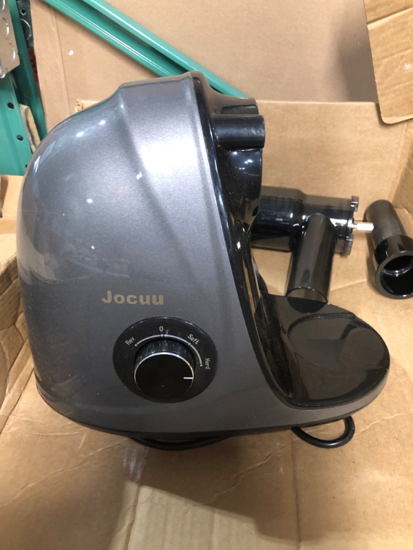 Photo 3 of **PARTS ONLY**
Jocuu Slow Masticating Juicer with 2-Speed Modes - BLUE 