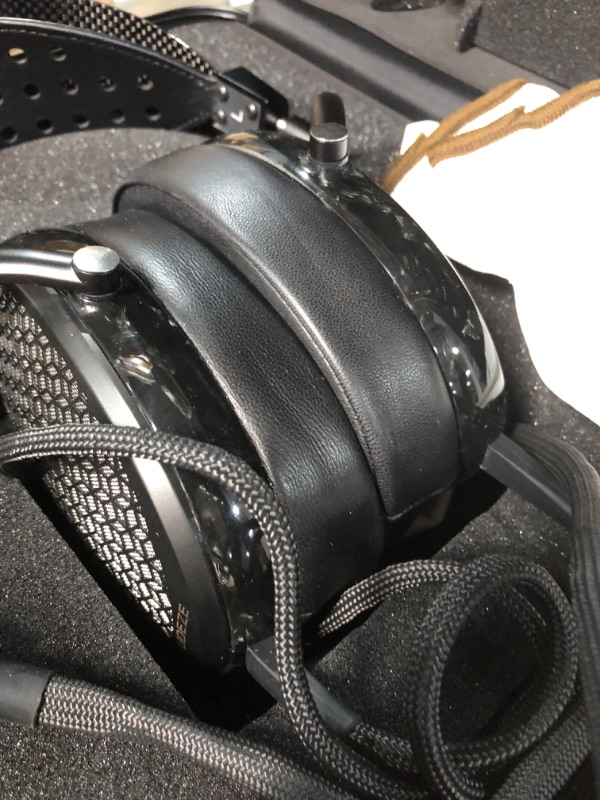 Photo 4 of **see notes** Audeze CRBN (Carbon) Electrostatic Headphones Open-Back