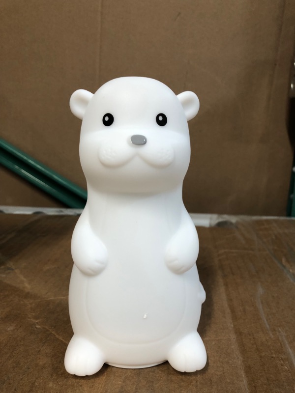 Photo 2 of Globe Electric Adorable Multicolor Changing Integrated LED Rechargeable - Ottie the Otter 