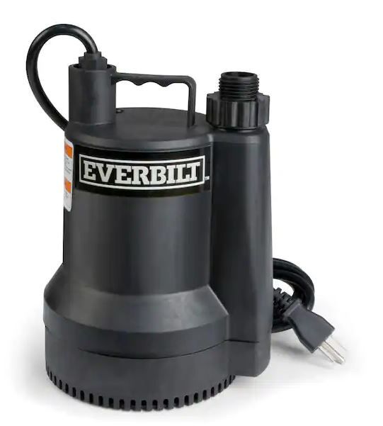 Photo 1 of *untested* Everbilt SUP54-HD 1/6 HP Plastic Utility Pump