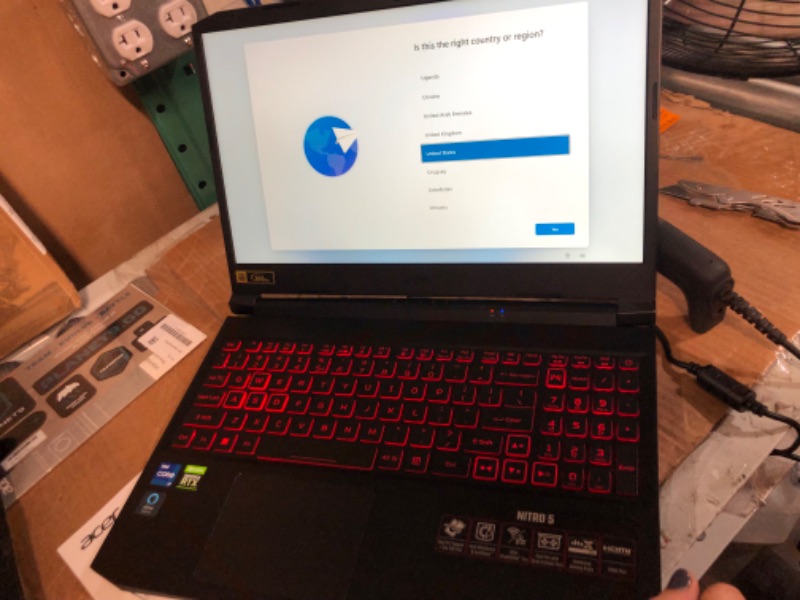 Photo 5 of Acer Nitro 5 AN515-57-79TD Gaming Laptop 15.6" 8GB