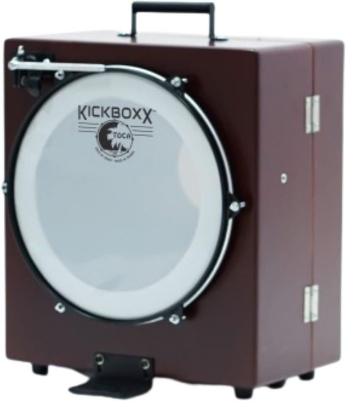 Photo 1 of ***MISSING PARTS - SEE NOTES***
Toca Kickboxx Suitcase Travel Portable Drum Set