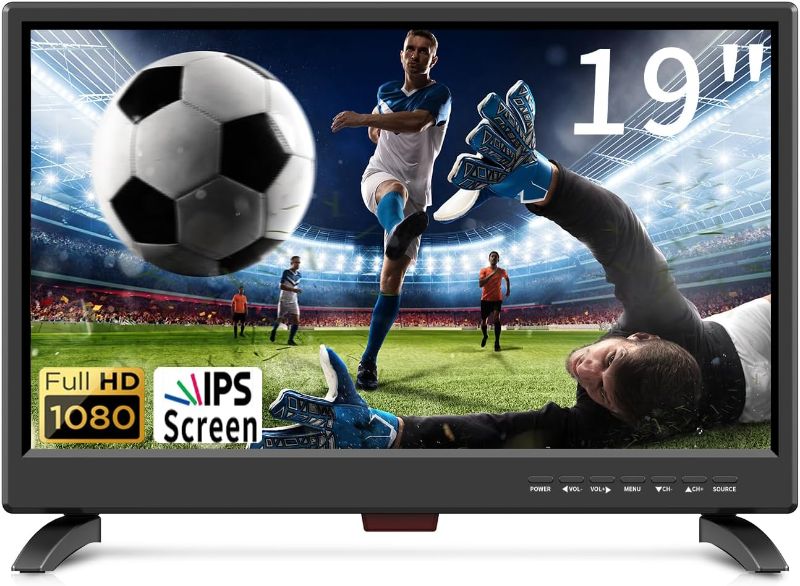 Photo 1 of 19 Inch TV, FHD LED Flat Screen TV 1920 x 1080p IPS Display