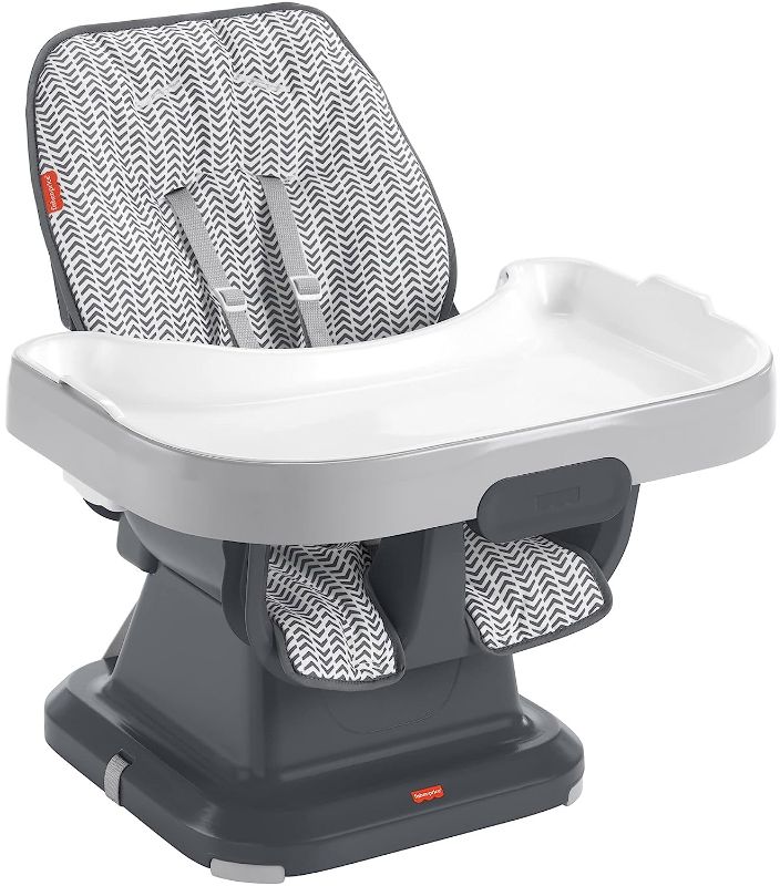 Photo 1 of Fisher-Price Spacesaver Simple Clean High Chair Baby To Toddler Portable Dining Seat With Removable Tray Liner