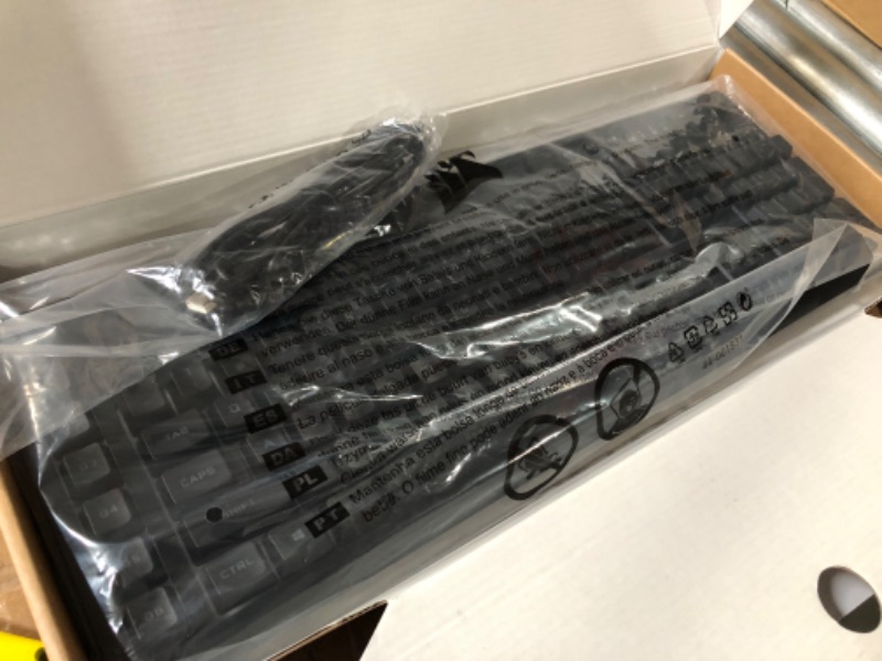 Photo 1 of Corsair K55 PRO LITE RGB Wired Membrane Gaming Keyboard 