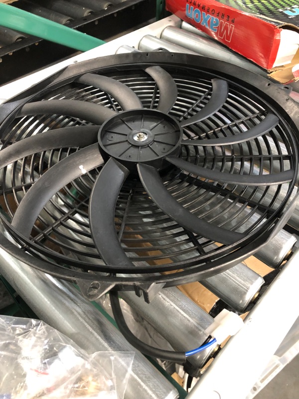 Photo 2 of *SEE NOTES* BLACKHORSE-RACING 16" 16 inch Electric Radiator Fan