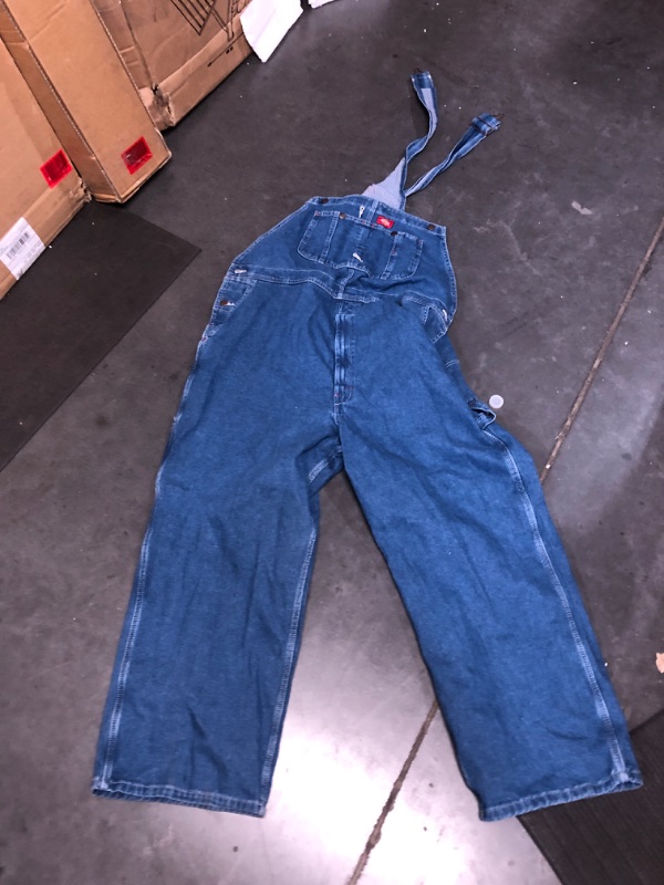 Photo 2 of *SEE NOTES Dickies Men's Bib Overall 44W x 30L Stone Washed