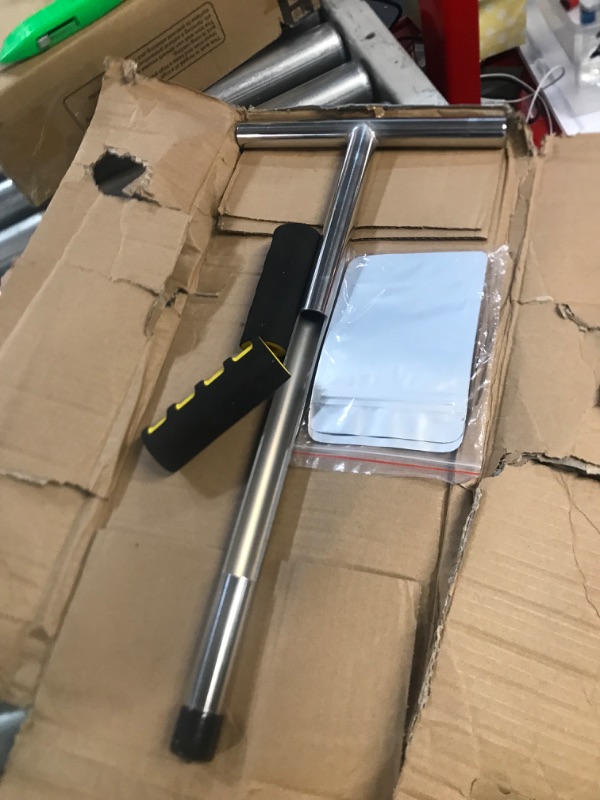 Photo 2 of *SEE NOTES Soil Sample Probe 20 Inch with Reusable Soil Sampler Bags,Stainless Steel T-Style Handle Soil Test Kit,Soil Probe Rod for Soil Sampling Plant Care/Agriculture/Garden/Farm/Golf Course(Silver)