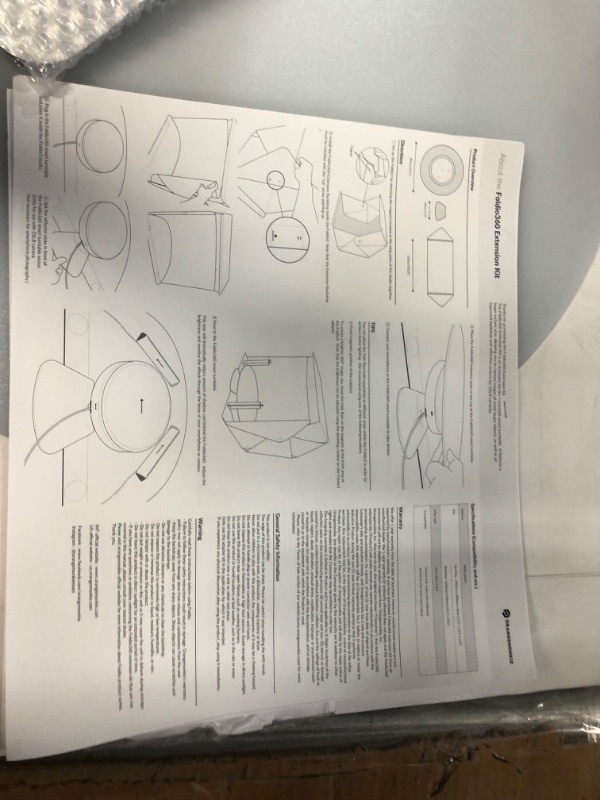 Photo 4 of Foldio360 Extension Kit