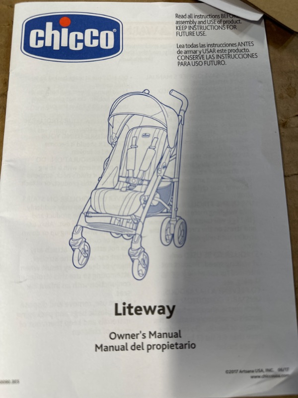 Photo 1 of Chicco Liteway Stroller, Compact Fold Baby Stroller 