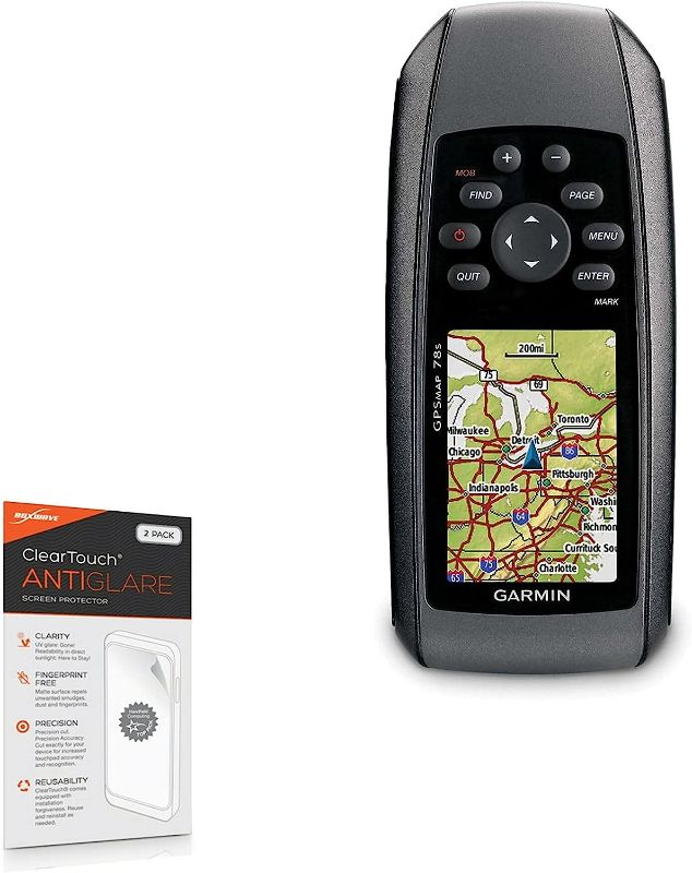 Photo 1 of BoxWave Screen Protector for Garmin GPSMAP 78s (Screen Protector by BoxWave) - 6.8"