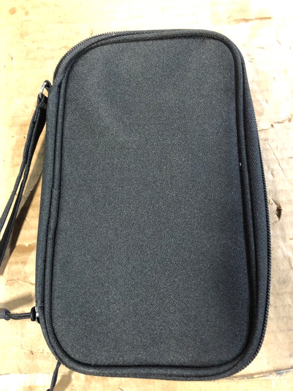 Photo 1 of Yundoor Cable Organizer Bag, Electronics Carrying Travel Case for Charger & Cords, black
