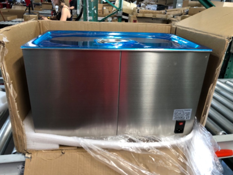 Photo 3 of **PARTS ONLY**
Olenyer 30L Ultrasonic Cleaner Machine with Heater and Timer Lab Professional Ultra Sonic Glasses Cleaning Hypersonic Heated Large Carburetor 