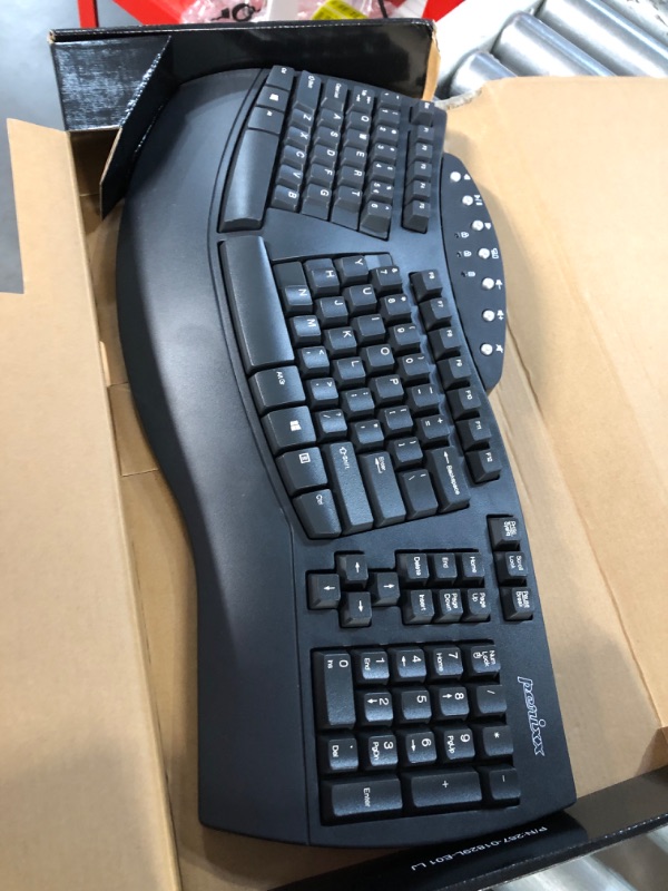 Photo 2 of Wireless Ergonomic Keyboard with Gel Wrist Rest Bundle