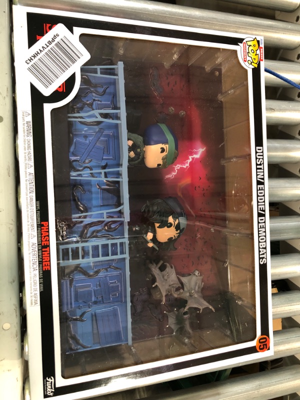 Photo 1 of **SEE NOTES**
Funko Pop! Moments Deluxe: Stranger Things - Phase Three, Dustin, Eddie, Demobats