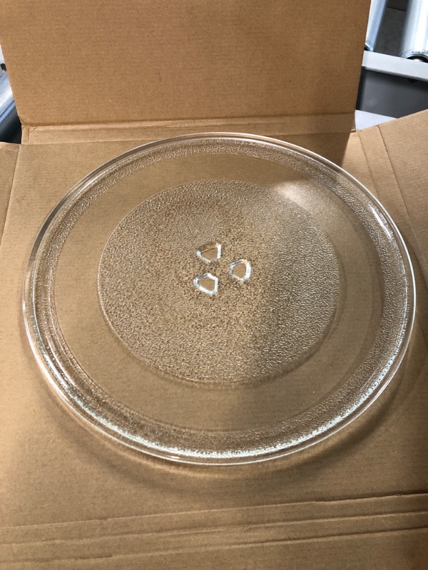 Photo 2 of 12" Microwave Glass Turntable Plate Replacement for Whirlpool Microwave Glass Plate - Replace Microwave Glass Tray # W11367904 W10337247 AP6892124 12IN