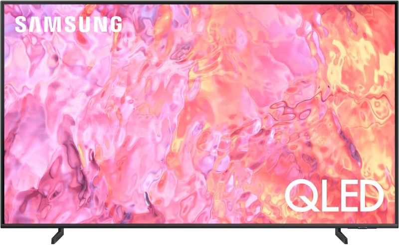 Photo 1 of SAMSUNG 32-Inch Class QLED 4K Q60C Series Quantum HDR, Dual LED, Object Tracking 
